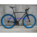 700c Single Speed Silver Color Hi Ten Steel Racing Bicycle Sports Bikes Cycling Fixed Gear Bikes